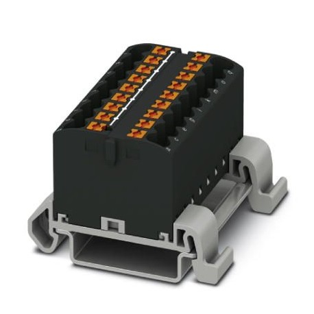 PTFIX 18X2,5-NS35A BK - PTFIX 18X2,5-NS35A BK 3273190 PHOENIX CONTACT Distribution block