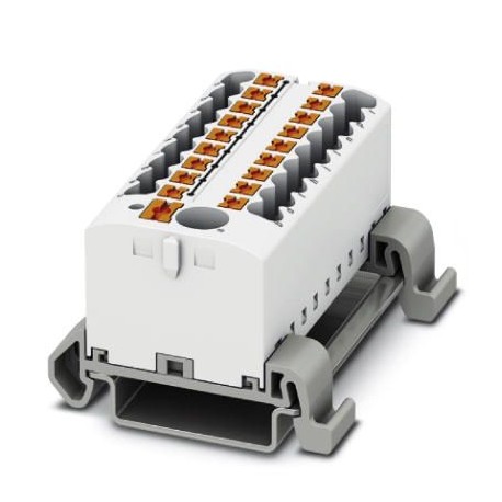 PTFIX 6/18X2,5-NS35A WH - PTFIX 6/18X2,5-NS35A WH 3273254 PHOENIX CONTACT Distribution block