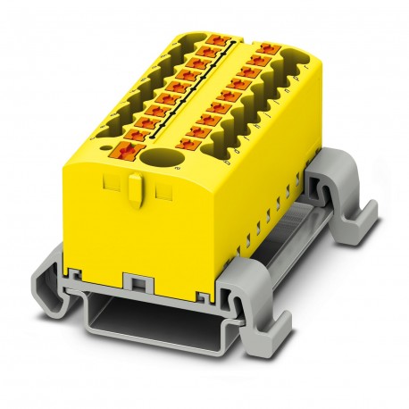 PTFIX 6/18X2,5-NS35A YE - PTFIX 6/18X2,5-NS35A YE 3273248 PHOENIX CONTACT Distribution block