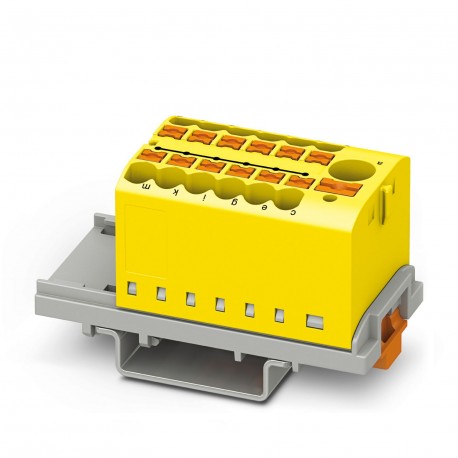 PTFIX 6/12X2,5-NS35 YE - PTFIX 6/12X2,5-NS35 YE 3273094 PHOENIX CONTACT Distribution block