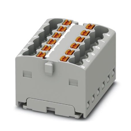 PTFIX 12X1,5-G GY - PTFIX 12X1,5-G GY 3002799 PHOENIX CONTACT Distribution block
