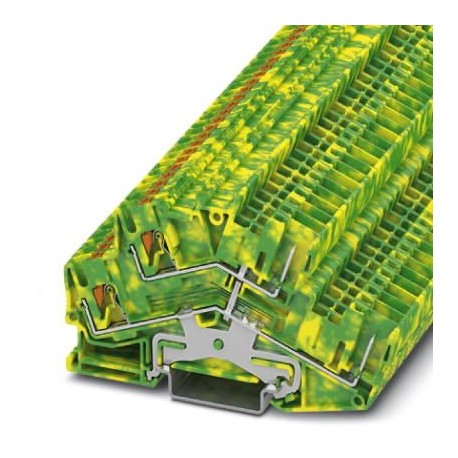 PTTBS 2,5/2P-PE - PTTBS 2,5/2P-PE 3211263 PHOENIX CONTACT Protective conductor double-level terminal block