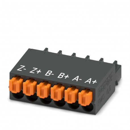 FMC 0,5/ 6-ST-2,54 BKBDWH:Z-A+ - FMC 0,5/ 6-ST-2,54 BKBDWH:Z-A+ 1715341 PHOENIX CONTACT Printed-circuit board connector