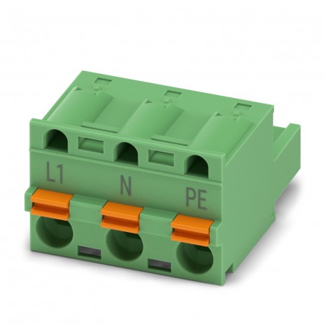 GFKC 2,5/ 3-ST-7,62 BD:L1,N,PE - GFKC 2,5/ 3-ST-7,62 BD:L1,N,PE 1724909 PHOENIX CONTACT Printed-circuit board connector