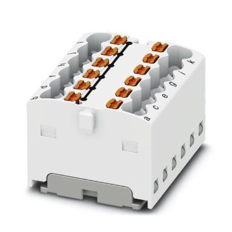 PTFIX 12X1,5-G WH - PTFIX 12X1,5-G WH 3002891 PHOENIX CONTACT Distribution block