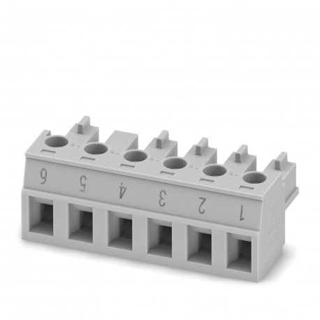 MC 1,5/ 6-ST-5,08 GYBD6-1SOCN2 - MC 1,5/ 6-ST-5,08 GYBD6-1SOCN2 1753967 PHOENIX CONTACT Printed-circuit board connector