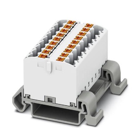 PTFIX 18X2,5-NS35A WH - PTFIX 18X2,5-NS35A WH 3273188 PHOENIX CONTACT Distribution block