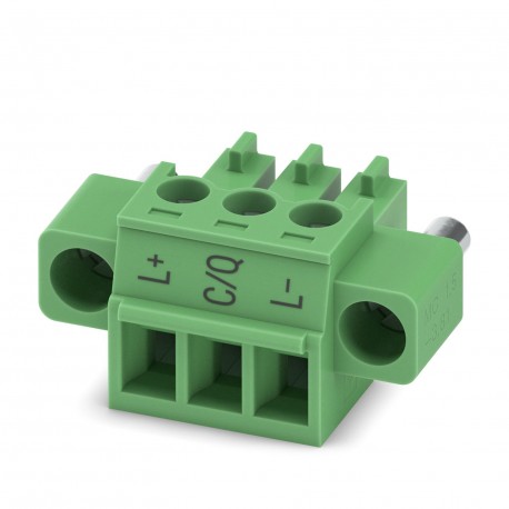 MC 1,5/ 3-STF-3,81 BD:L+-L-Q - MC 1,5/ 3-STF-3,81 BD:L+-L- Q 1713104 PHOENIX CONTACT Printed-circuit board connector