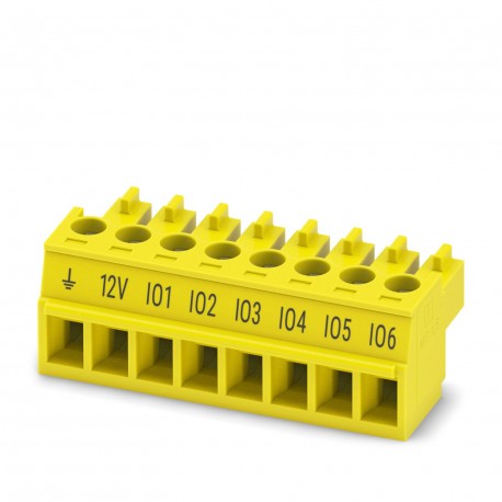 MC 1,5/ 8-ST-3,81 YE BD:PE-I06 - MC 1,5/ 8-ST-3,81 YE BD:PE-I06 1714554 PHOENIX CONTACT Printed-circuit board connector