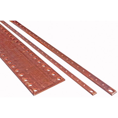 BPZ-BB/T-30/5/2000 - BPZ-BB/T-30/5/2000 179498 Y7-179498 EATON ELECTRIC Busbar, 379A, LxWxH 2000x30x5mm with thread M6