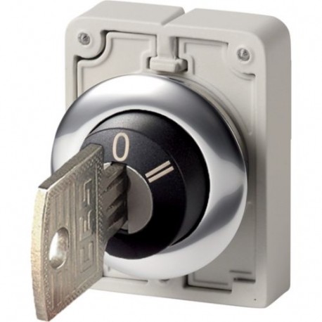 M30C-FWS3-SA(*)-* - M30C-FWS3-SA(*)-* 187071 Y7-187071 EATON ELECTRIC Key-operated actuators, Flat Front, suitable for master ke..