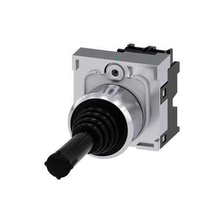 3SU1150-7AB88-1NA0 - 3SU1150-7AB88-1NA0 SIEMENS Coordinate switch, 22 mm, round, metal shiny, black, 2 switch positions, vertical..