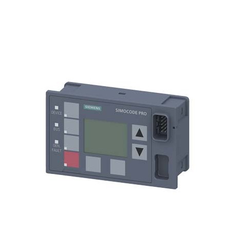 3UF7210-1AA01-0 - 3UF7210-1AA01-0 SIEMENS Operator panel with display for SIMOCODE pro V, installation in control cabinet door..