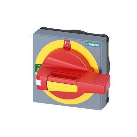 8UD1731-2AD05 - 8UD1731-2AD05 SIEMENS Handle with masking frame standard Size 75x 75, for shaft 8x 8, 0-I, Handle size 55 mm..