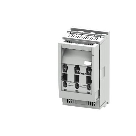 3NW7531-6HG - 3NW7531-6HG SIEMENS SENTRON, fuse holder, Class J, 3-pole, In: 100 A, Un AC: 600 V, mounting on mounting pla..