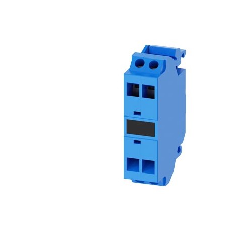 3SU1400-1DA50-3AA0 - 3SU1400-1DA50-3AA0 SIEMENS Support terminal, blue, spring-type terminal, for front plate mounting
