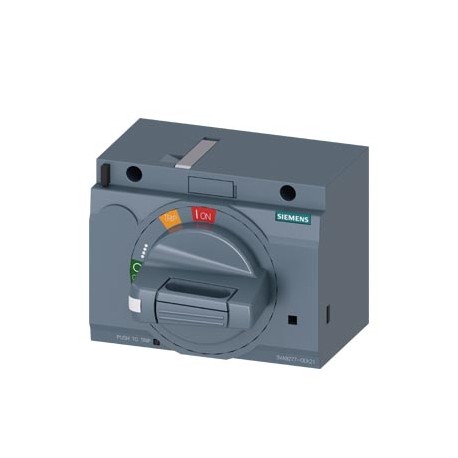 3VA9277-0EK21 - 3VA9277-0EK21 SIEMENS front mounted rotary operator standard with door interlock IEC IP30/40 accessory for: ..