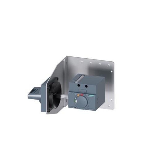 3VA9137-0PK53 - 3VA9137-0PK53 SIEMENS side wall mounted rot. operator standard IEC IP65 with mounting bracket 24V DC lightin..