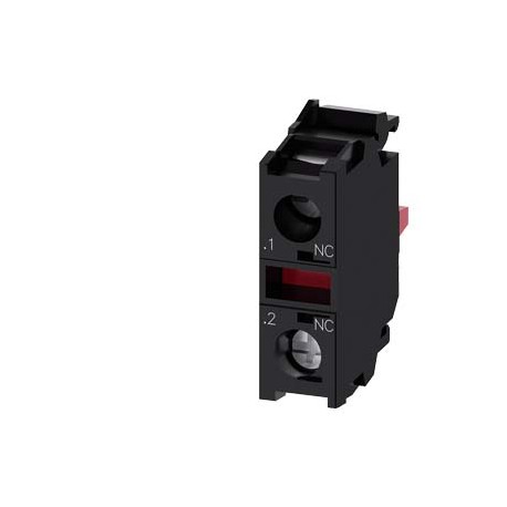 3SU1400-1AA10-1MA0 - 3SU1400-1AA10-1MA0 SIEMENS Contact module with 1 contact element, 1 NC, gold-plated contacts, screw terminal..