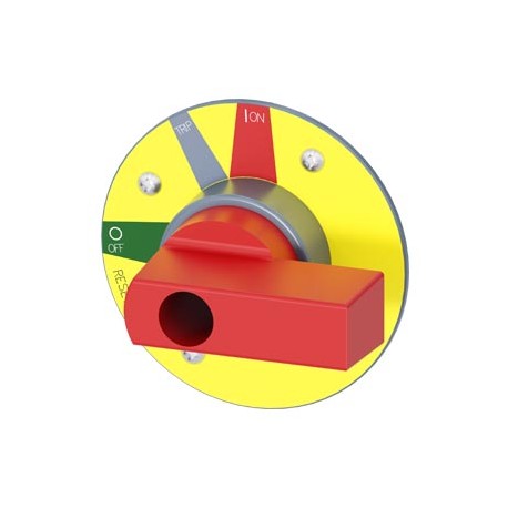 3VA9477-0GC05 - 3VA9477-0GC05 SIEMENS supplementary handle for door mounted rotary operator emergency-stop accessory for: 3V..