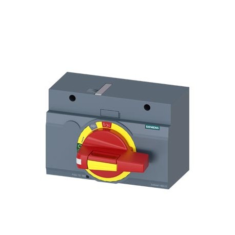3VA9447-0EK15 - 3VA9447-0EK15 SIEMENS FRONT MOUNTED ROTARY OPERATOR EMERGENCY-OFF IEC IP30/40 ACCESSORY FOR: 3VA5/6 400/600