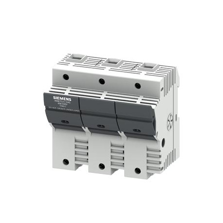 3NW7531-5HG - 3NW7531-5HG SIEMENS SENTRON, fuse holder, Class J, 3-pole, In: 60 A, Un AC: 600 V, for mounting on DIN rail,..