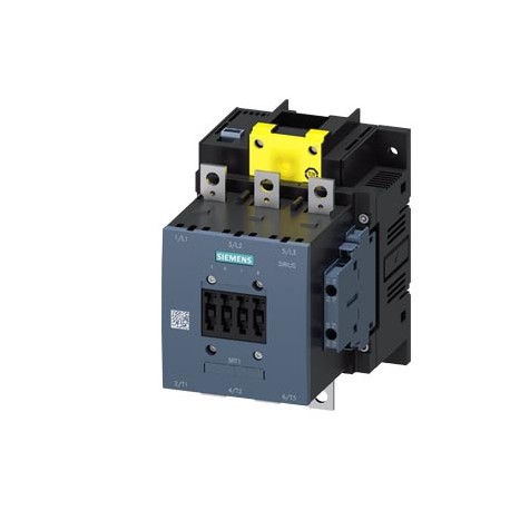 3RT1456-6SP36 - 3RT1456-6SP36 SIEMENS Contactor, AC-1, 275 A/690 V/40 °C, S6, 3-pole, 200-277 V AC/DC, F-PLC-IN with varisto..