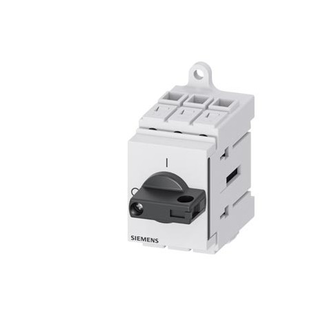 3LD3330-0TK11 - 3LD3330-0TK11 SIEMENS Load disconnector 3LD3, Iu 40 A Main switch 3-pole Rated operating capacity at AC-23 A..