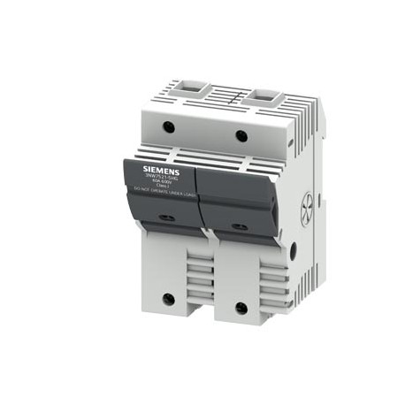 3NW7521-5HG - 3NW7521-5HG SIEMENS SENTRON, fuse holder, Class J, 2-pole, In: 60 A, Un AC: 600 V, for mounting on DIN rail,..