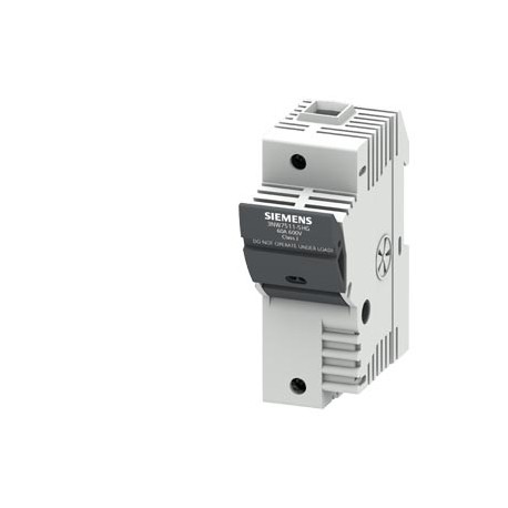 3NW7511-5HG - 3NW7511-5HG SIEMENS SENTRON, fuse holder, Class J, 1-pole, In: 60 A, Un AC: 600 V, for mounting on DIN rail,..