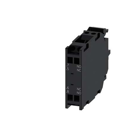 3SU1400-1AA10-3RA0 - 3SU1400-1AA10-3RA0 SIEMENS Contact module with 2 contact elements, 1 NO leading + 1 NC lagging, gold-plated ..
