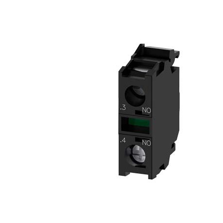 3SU1400-1AA10-1LA0 - 3SU1400-1AA10-1LA0 SIEMENS Contact module with 1 contact element, 1 NO, gold-plated contacts, screw terminal..