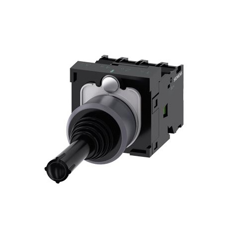 3SU1130-7AF10-3QA0 - 3SU1130-7AF10-3QA0 SIEMENS Coordinate switch, 22 mm, round, plastic with metal front ring, black, 4 switch p..
