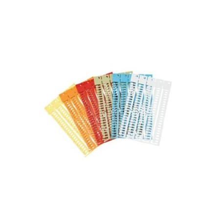 86401840 - BEC 5/5-5 86401840 MURRPLASTIK Labelling BEC terminal block label white