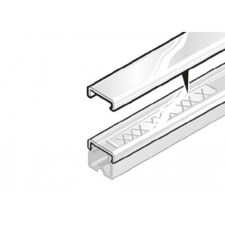 86301284 - BZS 15-600 86301284 MURRPLASTIK Labelling BZS and BZS/F labelling rail - cover Transparent cover for BZS and BZS