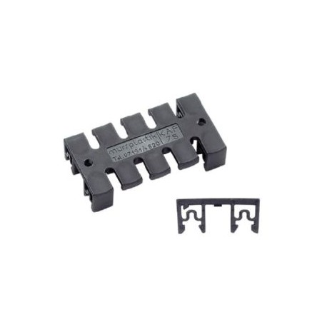 87201018 - KAF 140 87201018 MURRPLASTIK Cable entry systems and holders Type KAF cable fixing plate Black
