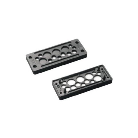 87301180 - KDP/N 24/29 87301180 MURRPLASTIK Cable entry systems and holders Cable entry plate plastic type KDP/N 24 Black