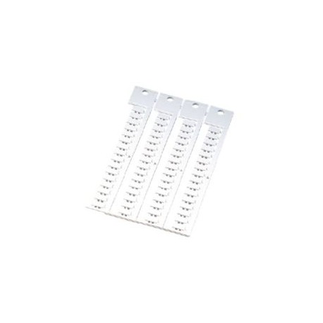 86401424 - KWI 6/10-6.8 86401424 MURRPLASTIK Labelling KWI terminal block label 6.8 mm pitch strips in a row