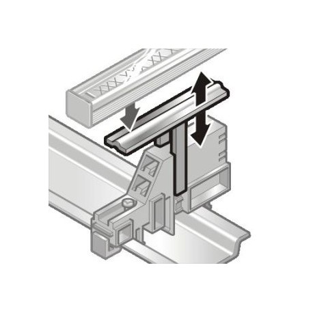 86301214 - 86301214 MURRPLASTIK Labelling BZS labelling system - attachment Spacer for mounting label rail