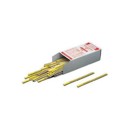 86131430 - 86131430 MURRPLASTIK Labelling Idents BK 30 Upper case letters Yellow T