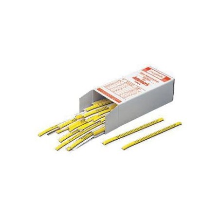 86132056 - 86132056 MURRPLASTIK Labelling Idents BK 23 Upper case letters Yellow W