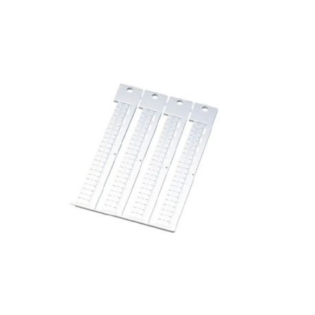 86401850 - WGO 5.2/10-6.2...7.5 F 86401850 MURRPLASTIK Labelling WGO terminal block label 6.2 mm pitch strips in a row can