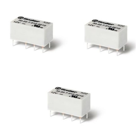 302270090010 - 302270090010 FINDER 30 Series Subminiature DIL relays 2 A