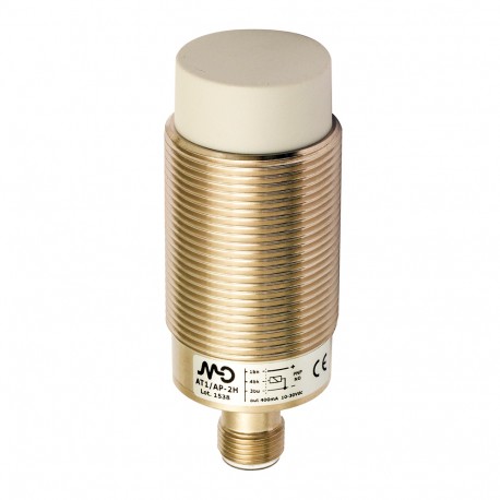AT1/CP-2H - AT1/CP-2H MICRO DETECTORS Inductive sensor M30 unshielded NC/PNP plug M12