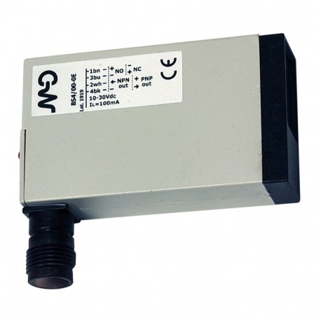 BS4/00-0E - BS4/00-0E MICRO DETECTORS Photoelectric sensor diffuse 200 mm plug M12