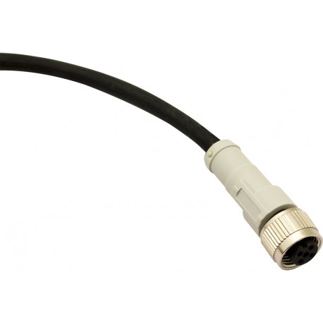 CD12M/0B-020A5 - CD12M/0B-020A5 MICRO DETECTORS Connector Female M12 Axial 4 poles cable PUR 2m
