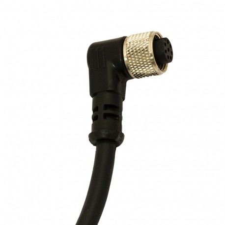 CD12M/0E-250A1 - CD12M/0E-250A1 MICRO DETECTORS Connector Female M12 Axial 8 poles, cable PVC 25m