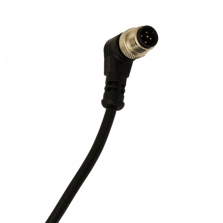 CD12M/0H-050D1 - CD12M/0H-050D1 MICRO DETECTORS M12 5 poles, 5 m 90° cable male