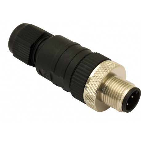 CV12/0B-00A - CV12/0B-00A MICRO DETECTORS Connector plugwith terminals M12 4 poles male Axial