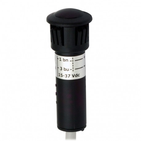 DGE/11-3D - DGE/11-3D MICRO DETECTORS Photoelectric sensor Emitter D10 mm clip cable 7 m